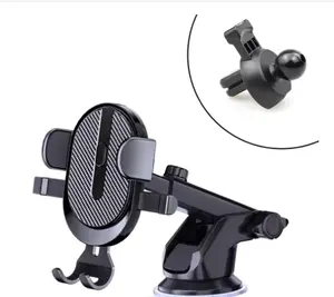 Hot Sale 2 In 1 Car Air Outlet Car Holder Truck Car Mobile Phone Holder Suction Cup Type Instrument Panel Mobile Phone Holder