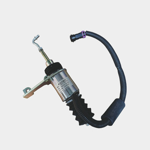 วาล์วโซลินอยด์ตัดน้ำมันดีเซล Longgong XGMA รุ่น D59-105-01 24V สำหรับรถตัก รถขุด อะไหล่เครื่องจักรก่อสร้าง - Product Image 1
