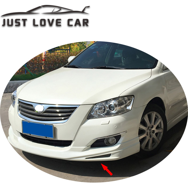Для 2006 2007 2008 TOYOTA CAMRY XV40 комплект кузова передний бампер губа задний бампер диффузор боковые юбки 2009 2010 2011