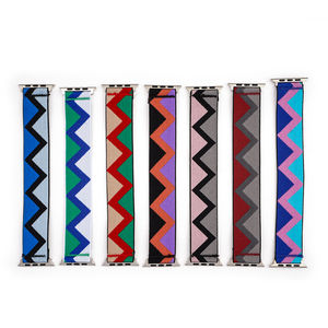 Correas de reloj de tela de nailon elástico colorido 38mm 44mm 49mm correas de reloj para <span class=keywords><strong>Apple</strong></span> I <span class=keywords><strong>Watch</strong></span> Series 9 8 7 - Product Image 6