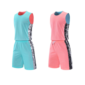 Double Sided Basketball Suit Set for <b>Men</b> Mesh Breathable Quick Dry Sleeveless Loose Fit Professional Training Jerseys - Product Image 6