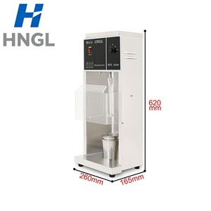 เครื่องทำไอศกรีมซอฟต์เสิร์ฟอัตโนมัติ เครื่องทำไอศกรีม แยม ช็อกโกแลต ถั่ว รสชาติหลากหลาย เครื่องผสม เครื่องทำไอศกรีมซอฟต์เสิร์ฟขนาดเล็ก - Product Image 4