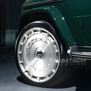 ล้อแม็กซ์โครเมียมขัดเงา XINLAI Luxury Forging ขนาด 17 18 19 20 21 22 นิ้ว สำหรับรถยนต์ Range Rover Vogue Mercedes Benz Maybach Rollsroyce - Product Image 3