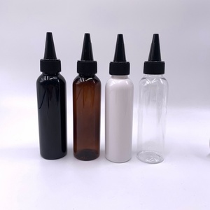Bouteilles de conditionnement cosmétique écologiques en PE recyclé PCR de 4 oz et 8 oz, flacons en plastique pour huile capillaire, bouteilles à visser, rechargeables - Product Image 6