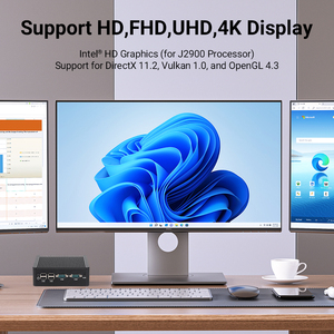 Công nghiệp Mini PC J2900 <span class=keywords><strong>CPU</strong></span> DDR3 mSATA SATA lưu trữ Win10 Linux OS Com Lan USB <span class=keywords><strong>VGA</strong></span> nhà máy tự động hóa công nghiệp không Quạt PC - Product Image 5