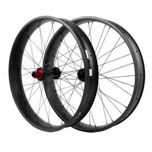 카본 <span class=keywords><strong>26er</strong></span> 스노우 림 팻 휠 자전거 바퀴 90x25mm 튜브리스 팻 자전거 림 660g - Product Image 6