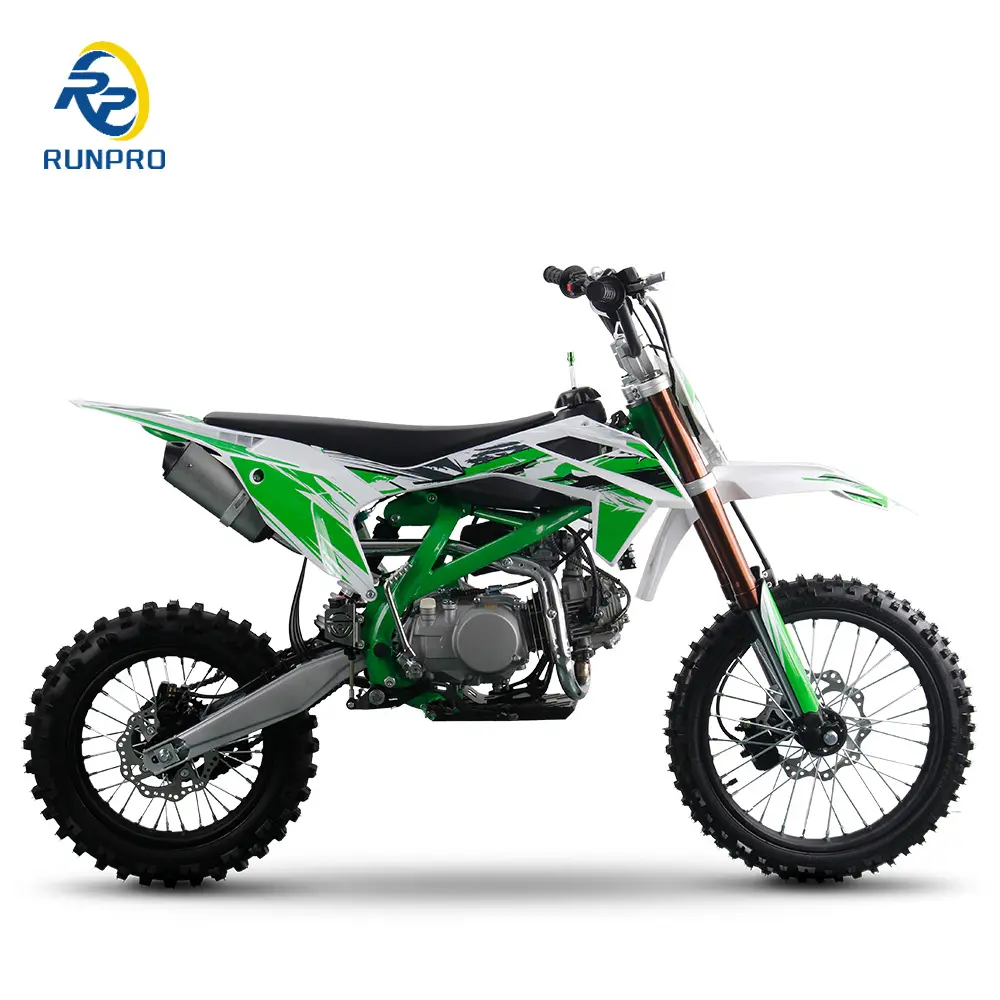 Nuevo 125cc 4 tiempos gasolina Moto Cross Pit Bike Dirt Bike motocicleta refrigerada por aire con CE