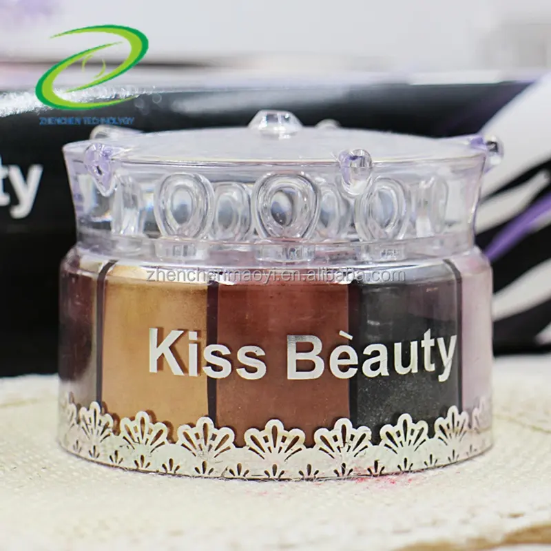 Kiss Beauty 14 Warna/Buah Bubuk Glitter Berkilau untuk Eyeshadow