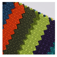 Tissu en nylon 420D petit tissu oxford à motif jacquard torsadé