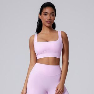 <span class=keywords><strong>Reggiseno</strong></span> Sportivo Antiurto 2026 con Design <span class=keywords><strong>Incrociato</strong></span> sul Retro e Effetto Push-Up per Yoga - Product Image 3