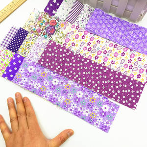 Bandes de tissu matelassées 100 % coton en gros, <span class=keywords><strong>patchwork</strong></span> fait main, 40 pièces de tissu <span class=keywords><strong>Jelly</strong></span> <span class=keywords><strong>Roll</strong></span> pour couture DIY et artisanat - Product Image 4