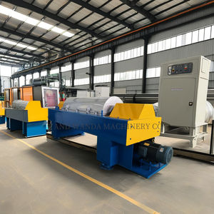 Deshidratación de lodos a escala industrial Tratamiento de aguas residuales municipales a precios competitivos Decantador centrífugo - Product Image 1