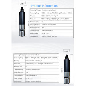 Analyseur de compteur de capteur de traitement de l'eau en ligne UV254 COD BOD TOC capteurs environnementaux sans réactif pour l'analyse de l'eau - Product Image 6