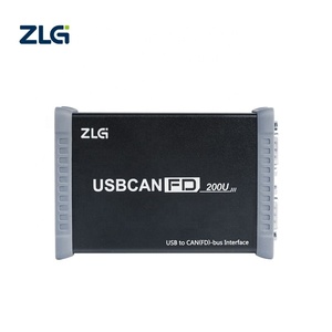 ZLG USBCANFD-200U การ์ดเชื่อมต่อ USB เป็น CAN FD แบบ 2 ช่องสัญญาณ รองรับแรงดัน 2500V พร้อมระบบแยกสัญญาณสำหรับงานอุตสาหกรรม เครื่องวิเคราะห์ CAN FD - Product Image 1