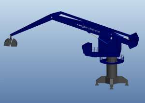 Kran Keseimbangan Rel GBM / Dipasang di Tongkang / Berdiri Bebas / Tipe Crawler - Product Image 4