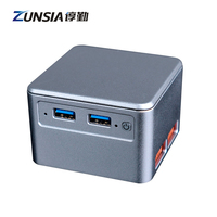 Zunsia Mini Pc N95 N300 Alder Lake Nuc Pc 2 * USB3.0 Nuc Box Typw-C 4 * LAN Pc Mini ordenador para oficina