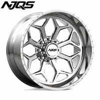 Camionnette NJQS Super Single Truck 6x5.5, camionnette 24x12 8x6.5 pour ram chevy C10, roues forgées