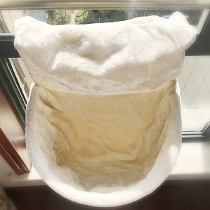 猫のハンモックベッド、ワイヤーベッドフレーム付きの暖かく居心地の良いぬいぐるみのお昼寝、窓用の猫の吊り棚、ケージ - Product Image 6