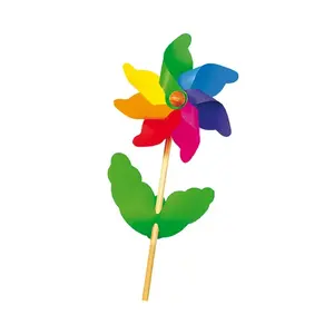 Gadget personalizzati in legno e plastica Pinwheel 51a - Product Image 1