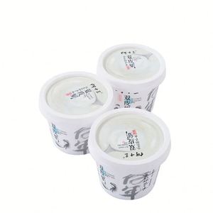 Gobelet à yaourt jetable en plastique écologique à paroi simple de 11 oz avec étiquette personnalisée et impression IML pour boissons froides - Product Image 3