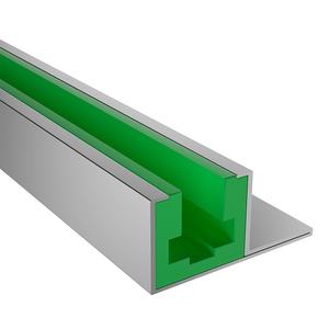 Nastro di guida in Nylon in polietilene ad altissimo peso molecolare tipo t nastro meccanico industriale resistente all'usura - Product Image 1