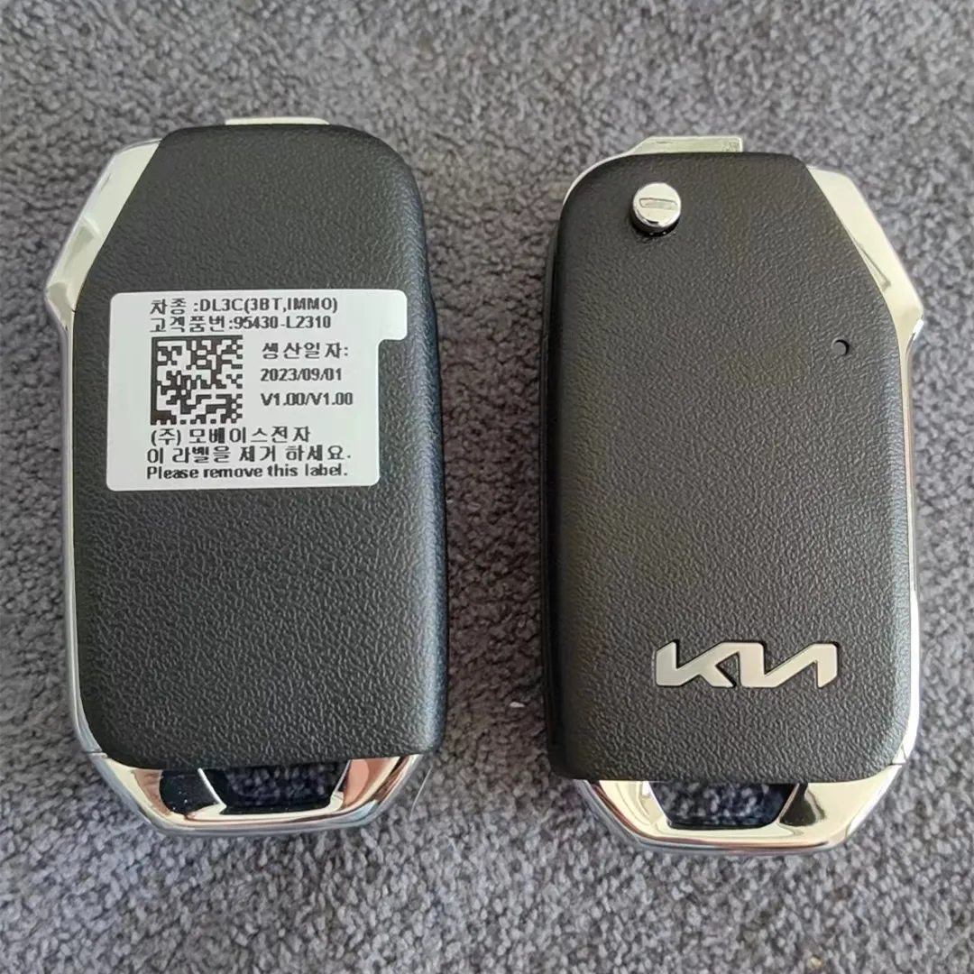 Genuine Car Flip Smart Remote Key 433Mhz for Kia K5 2022 Flip Key Car Intelligent Remote Key 95430-L2310