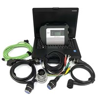 Ordinateur portable CF53 avec MB STAR C4 Xentry Das Wis Epc SD Connect Compact C4 Full Chip Car Truck Multiplexer pour outil de diagnostic Benz C4