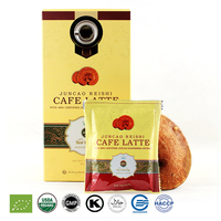 Extrait de café Ganoderma Reishi, ml, OEM, café noir, instantané, cinq parfums
