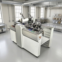 Laminateur CG760F pour film thermique et film pré-enduit avec alimentation automatique et rouleau chromé de 200 mm