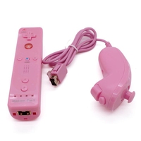 Mando a distancia 2 en 1 para Nintendo WII Motion Plus, mando Nunchuk para WII y WIIU
