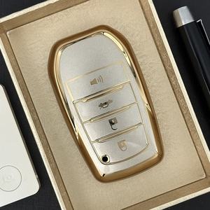 Hete Verkopende Drijfzandauto Sleutelhanger Dekking Forforfortuner Toendra Camry Rav4 Highlander Uitdager Auto Sleutelhouder - Product Image 2