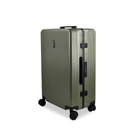 Ensemble de bagages de voyage en PC mat, valise rigide durable, cadre en aluminium, roues monos, roulettes pivotantes, esthétique propre
