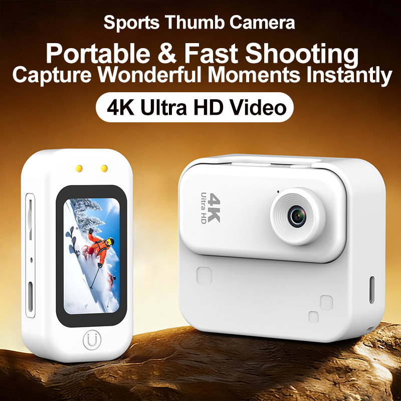 <strong>2026</strong> New Arrival Screen Action <strong>Camera</strong> <strong>4K</strong> Resolution <strong>Vlog</strong> Recorder Thumb-Wi-Fi Split <strong>Camera</strong> Digital <strong>Camera</strong>