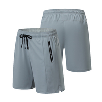 Shorts de sport athlétiques pour hommes, légers, à séchage rapide, avec taille élastique, pour la course à pied et l'entraînement, avec poches