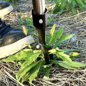 Outil de désherbage de pelouse de jardin robuste Extracteur de mauvaises herbes debout avec longue poignée pour l'élimination sans effort des racines - Product Image 6