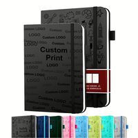 Carnet de notes portable à couverture rigide B5 A5, étanche, format de poche, personnalisable, pour étudiants et écoliers, vente en gros