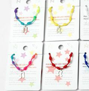 Braccialetti alla Moda con Cordino in Acciaio Inossidabile Placcato Oro, Nota Musicale e Stella, Fatti a Mano, Regalo Unisex, Bracciale Trendy - Product Image 6