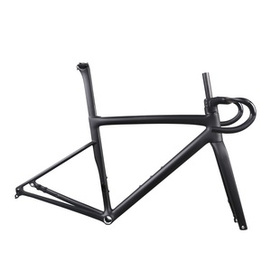 Cadre de vélo de route en fibre de carbone super léger avec câblage interne TT-X70, support de pédalier à disque, patte de dérailleur UDH - Product Image 1