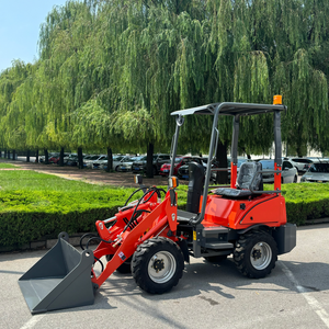 इलेक्ट्रिक मिनी फार्मिंग फ्रंट एंड व्हील लोडर इंजन 400 किलोग्राम क्षमता 2200 मिमी उठाने की ऊंचाई - Product Image 1