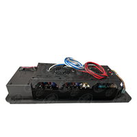 Module amplificateur de subwoofer professionnel 2 canaux mono GETSHOW SUB6000 6000W 8/4 Ohm en aluminium, plaque de haut-parleur XLR, classe D, DSP, application
