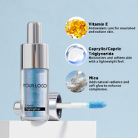 Fard à paupières liquide multi-usages à marque privée, 10 teintes avec une finition soyeuse et lisse, imperméable, illuminateur liquide