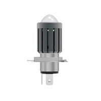 Faro LED para Motocicleta Serie M6 H4, Diseño sin Ventilador H6 P45T, 3000LM, Canbus, 15W, Sistemas de Iluminación para Motocicleta de Repuesto Originales