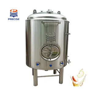 Proveedor de China 1bbl 2bbl 5bbl 10bbl Acero inoxidable vertical brillante Brite BBT tanque equipo para elaboración de cerveza