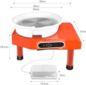 Rueda de Alfarero Eléctrica con Pantalla Táctil para Materiales de Arte Infantiles - Product Image 3