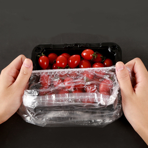 Nouvel arrivage de bols et tasses à fruits jetables transparents avec film rétractable pour bol de conservation des aliments housses de sac en plastique - Product Image 3