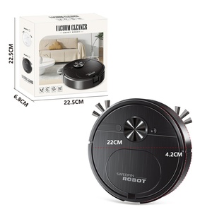 2025 New Three in One Automatic Household Cleaning Robot USB Charging Vacuum Cleaner Sweeping <b>Mopping</b> Robot - Product Image 2