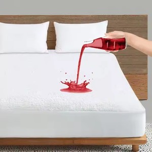 <span class=keywords><strong>Funda</strong></span> de colchón hipoalergénica 100% Protector de colchón de toalla de rizo <span class=keywords><strong>impermeable</strong></span> para Hotel - Product Image 2