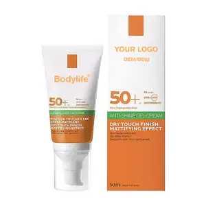 Nouvelle crème solaire Spf 50 haute qualité crème solaire hydratante teinte corps résistant aux UV crème solaire crème solaire