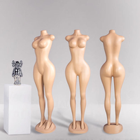 Mannequins en plastique de grande taille pour femmes, vente à chaud