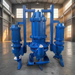 <span class=keywords><strong>Pompe</strong></span> submersible électrique pour boues en alliage de chrome haute résistance avec pale mélangeuse, haute portance, OEM pour mines de charbon souterraines et puits profonds - Product Image 1